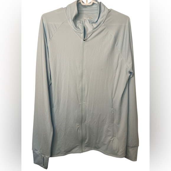 Baleaf Long Sleeve UPF 50+ Sun Protection Full Zip Athletic Jacket - Picture 1 of 6